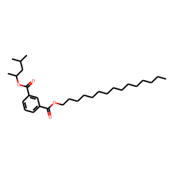 Isophthalic acid, 4-methylpent-2-yl pentadecyl ester