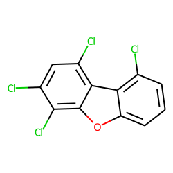 Dibenzofuran, 1,3,4,9-tetrachloro