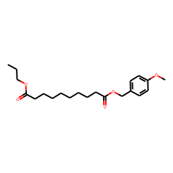 Sebacic acid, 4-methoxybenzyl propyl ester