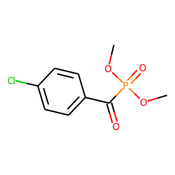 (p-Chloro-Benzoyl)-phosphonic acid dimethyl ester