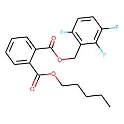 Phthalic acid, pentyl 2,3,6-trifluorobenzyl ester