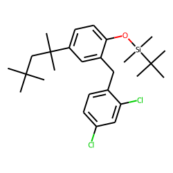 Clofoctol, tert-butyldimethylsilyl ether