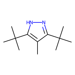 1H-Pyrazole, 3,5-bis(1,1-dimethylethyl)-4-methyl-