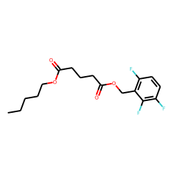 Glutaric acid, pentyl 2,3,6-trifluorobenzyl ester