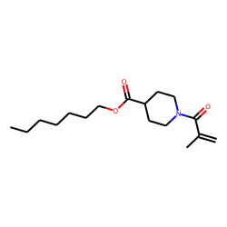 Isonipecotic acid, N-methacryloyl-, heptyl ester