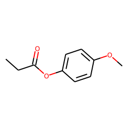 Propanoic acid, 4-methoxyphenyl ester