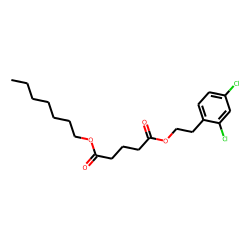 Glutaric acid, 2-(2,4-dichlorophenyl)ethyl heptyl ester