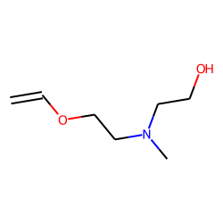 N-methyl-n-b-hydroxyethyl-p-vinyloxyethyl amine