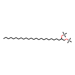 1,2-Pentacosanediol, di-TMS