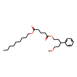 Glutaric acid, 5-methoxy-3-phenylpentyl nonyl ester