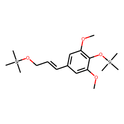 Sinapic alcohol, TMS