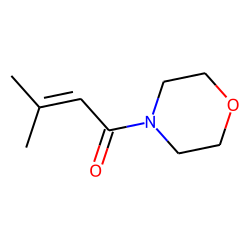 3-Methyl-2-butenoic acid, morpholide