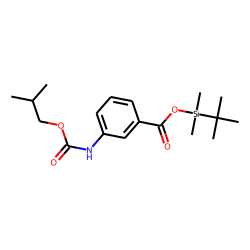 m-Aminobenzoic acid, N-isoBOC TBDMS