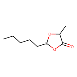 2(?)-Hydroxypropanoic acid, pentylboronate
