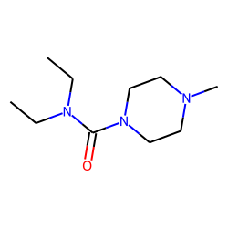 1-Piperazinecarboxamide, N,N-diethyl-4-methyl-