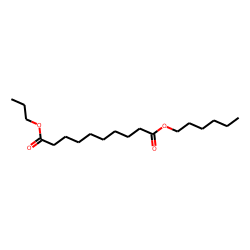 Sebacic acid, hexyl propyl ester