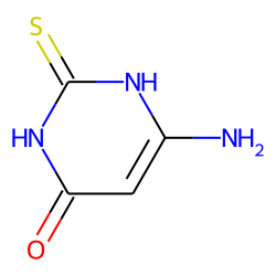 4(1H)-Pyrimidinone, 6-amino-2,3-dihydro-2-thioxo-