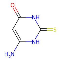 4-AMINO-6-HYDROXY-2-MERCAPTOPYRIMIDINE MONOHYDRATE