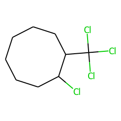 Cyclooctane, 1-chloro-2-(trichloromethyl)
