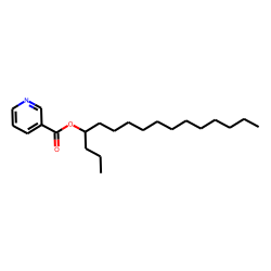 Nicotinic acid, 4-hexadecyl ester