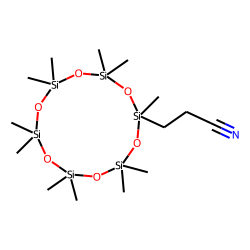 2,2,4,4,6,6,8,8,10,10,12-undecamethyl-12-(2-cyanoethyl)-[1,3,5,7,9,11,2,4,6,8,10,12]cyclohexasiloxane