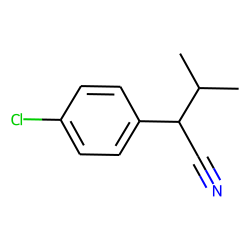 2-(p-Chlorophenyl)-3-methylbutyronitrile