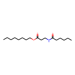 «beta»-Alanine, N-caproyl-, octyl ester