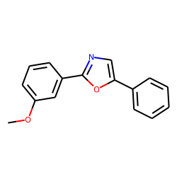Oxazole, 2-(3-methoxyphenyl)-5-phenyl-