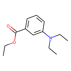 Benzoic acid, 3-diethylamino-, ethyl ester