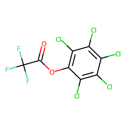 Pentachlorophenol, O-trifluoroacetyl-