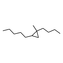 1-Pentyl-2-methyl-trans-2-butyl-cyclopropane