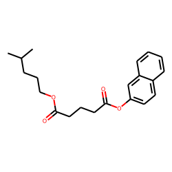 Glutaric acid, isohexyl 2-naphthyl ester
