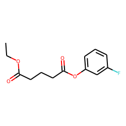 Glutaric acid, ethyl 3-fluorophenyl ester