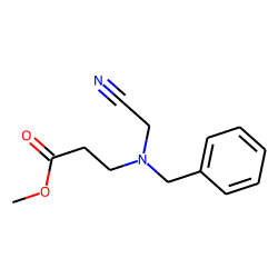 Methyl(n-cyanomethyl-n-benzyl)-beta-aminopropionate