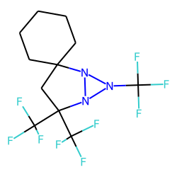 Spirocyclohexane-2-(1,5,6-triazabicyclo[3.1.0]hexane), 4,4,6-tris(trifluoromethyl)-