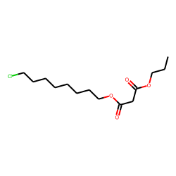 Malonic acid, 8-chlorooctyl propyl ester