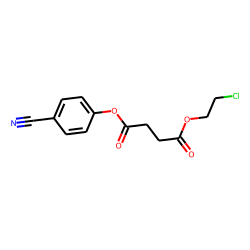 Succinic acid, 2-chloroethyl 4-cyanophenyl ester