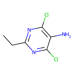 Pyrimidine, 5-amino-4,6-dichloro-2-ethyl-