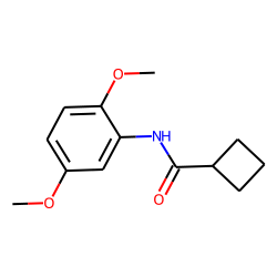 Cyclobutanecarboxamide, N-(2,5-dimethoxyphenyl)-