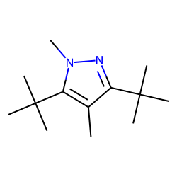 1,4-dimethyl-3,5-di-t-butylpyrazole