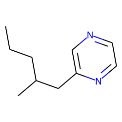 Pyrazine, (2-methylpentyl)-