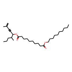 Sebacic acid, decyl 2,6-dimethylnon-1-en-3-yn-5-yl ester
