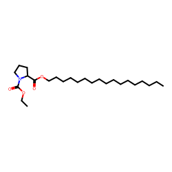 D-Proline, N-ethoxycarbonyl-, heptadecyl ester