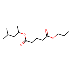 Glutaric acid, 4-methylpent-2-yl propyl ester