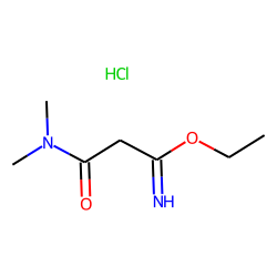 Acetimidic acid, 2-(dimethylcarbamoyl)-,ethyl ester, hydrochloride