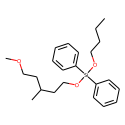 Silane, diphenylbutoxy(5-methoxy-3-methylpentyloxy)-