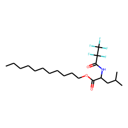 l-Leucine, n-pentafluoropropionyl-, undecyl ester