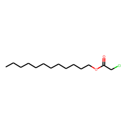 Chloroacetic acid, dodecyl ester