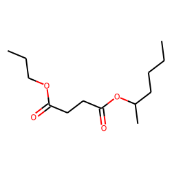 Succinic acid, 2-hexyl propyl ester