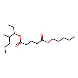 Glutaric acid, 4-methylhept-3-yl pentyl ester